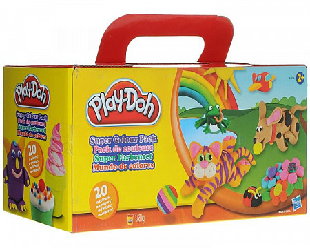 Игровой набор Play-Doh Пластилин для лепки 20 шт. (A7924)