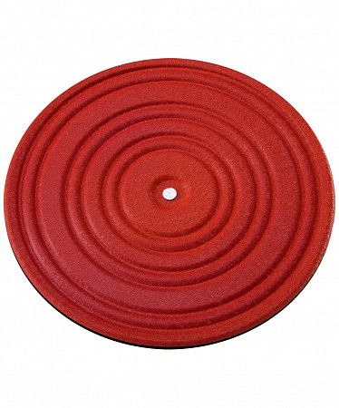 На картинке изображен Диск здоровья Basefit FA-210, металл red/black Диск здоровья Basefit FA-210, металл red/black