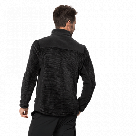 Джемпер мужский Jack Wolfskin Stone Pine Jacket M black stripes