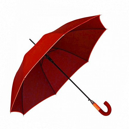 На картинке изображен Зонт-трость Easy Gifts Lexington 186905 Red Зонт-трость Easy Gifts Lexington 186905 Red