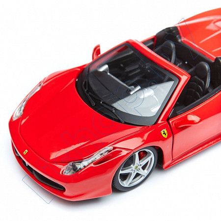 Машинка Bburago 1:24 Race And Play 458 Spider (18-26017)