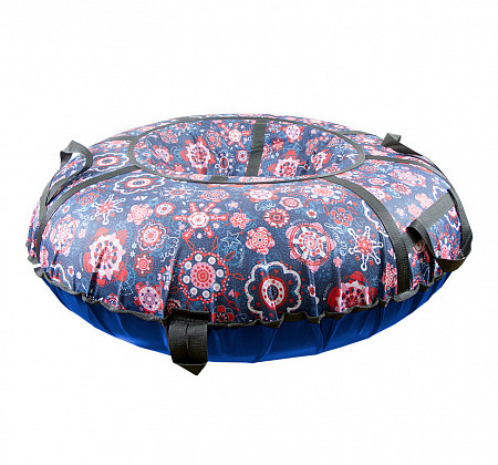 Тюбинг СК (Спортивная коллекция) Люкс Pro Цветы 100 см multicolored