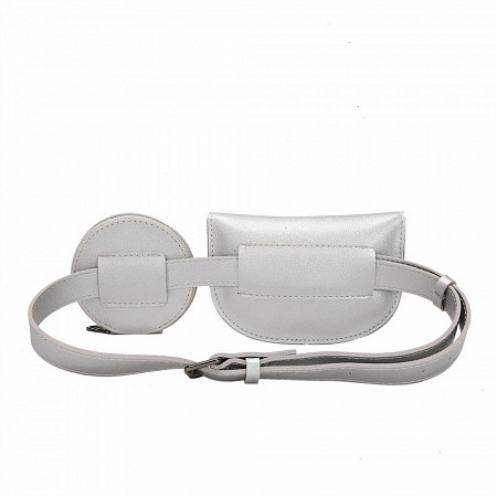 Поясная сумка женская Ors Oro OMS-0155 white