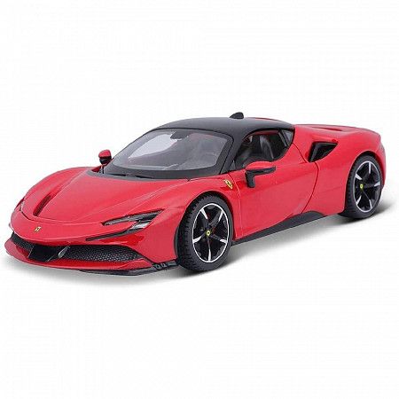 Коллекционная машина Bburago 1:24 Ferrari SF90 Stradale (18-26028) red