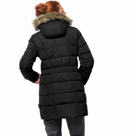 Пальто женское Jack Wolfskin Baffin Island Coat black