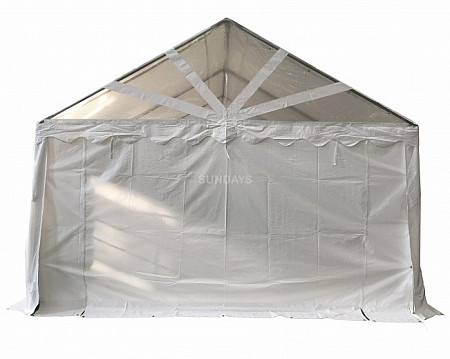 Тент-шатер Sundays 48201W 4x8м  с прозрачным фронтоном
