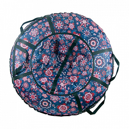 Тюбинг СК (Спортивная коллекция) Люкс Pro Цветы 90 см multicolored