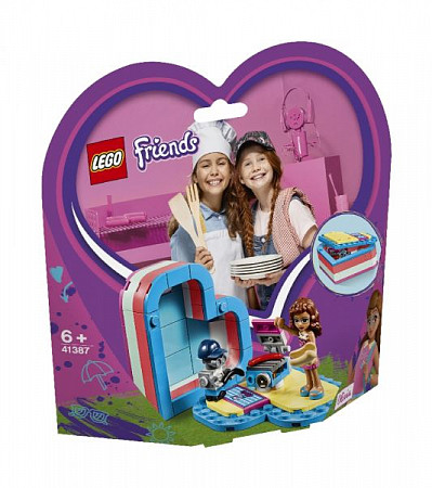 Конструктор LEGO Friends Летняя шкатулка-сердечко для Оливии 41387