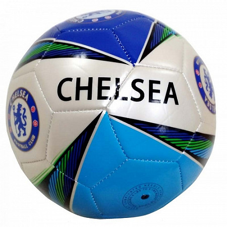 Мяч футбольный Zez Sport FT-1102 dark blue \ blue \ white