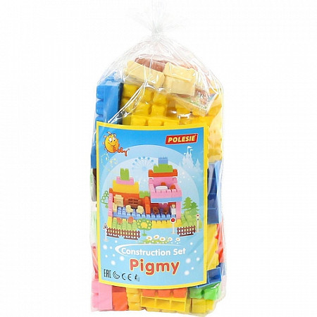 Конструктор Полесье Малютка 107 элементов 49384