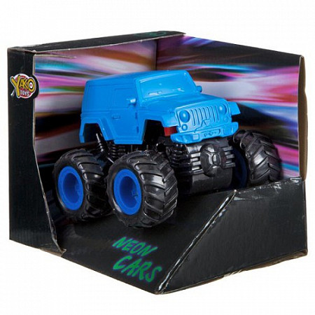 Инерционная машина Shenzhen Toys 4WD серия NEON В79281 blue