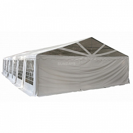 Тент-шатер Sundays P712201W 7х12 с прозрачным фронтоном 