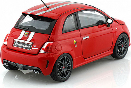 Коллекционная машина Bburago Fiat Abarth 695 Tributo Ferrari (18-21070) red