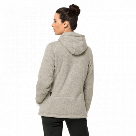 Джемпер женский Jack Wolfskin Lakeland Jacket Women white sand