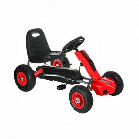 Карт на педалях X67252 red