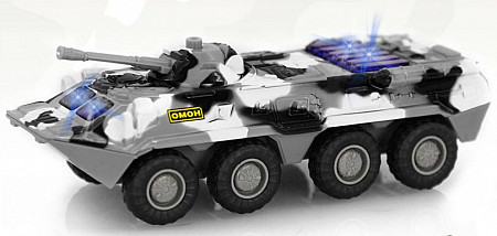 На картинке изображен Инерционная машина Play Smart АВТОПАРК Огневая мощь 6409С Инерционная машина Play Smart АВТОПАРК Огневая мощь 6409С