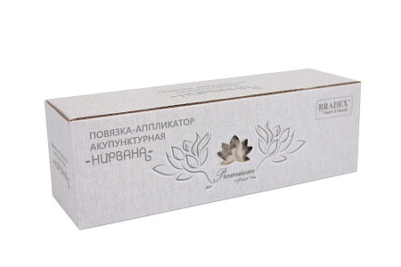 На картинке изображен Повязка-аппликатор акупунктурная Bradex Нирвана KZ 0580 Повязка-аппликатор акупунктурная Bradex Нирвана KZ 0580