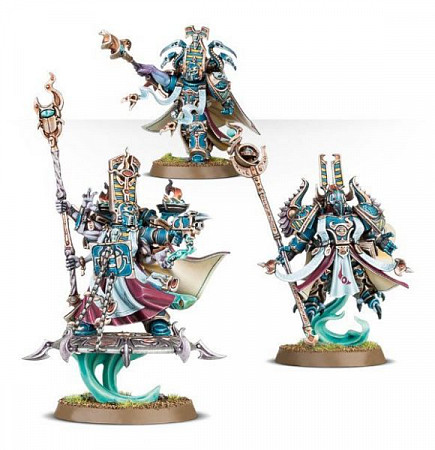На картинке изображен Фигурки Games Workshop Warhammer: Thousand Sons Exalted Sorcerers 43-39 Фигурки Games Workshop Warhammer: Thousand Sons Exalted Sorcerers 43-39