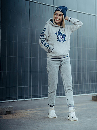Толстовка Atributika&Club NHL Toronto Maple Leafs 366400 grey