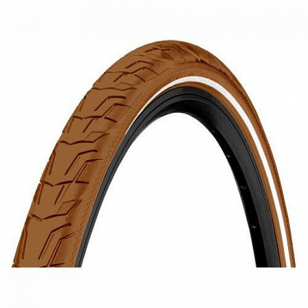 Велопокрышка Continental RIDE City 28 x 1.6 (42-622) Reflex 101606 brown