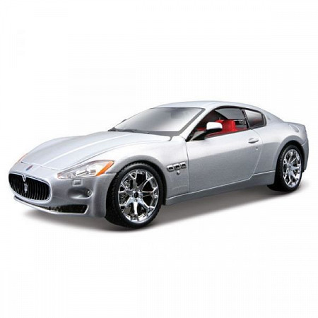 На картинке изображен Сборная модель автомобиля Bburago 1:24 Maserati GranTurismo (18-25083) Сборная модель автомобиля Bburago 1:24 Maserati GranTurismo (18-25083)