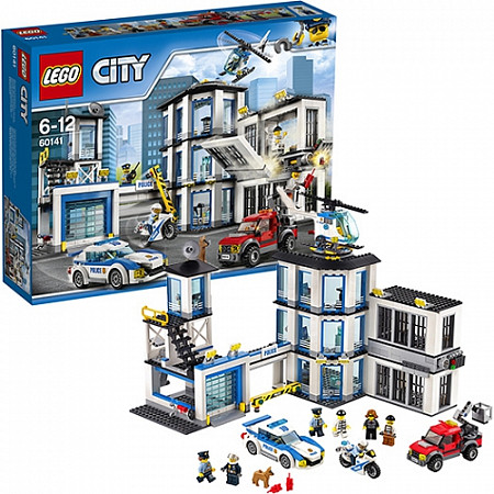 Конструктор Lego City Полицейский участок 60141
