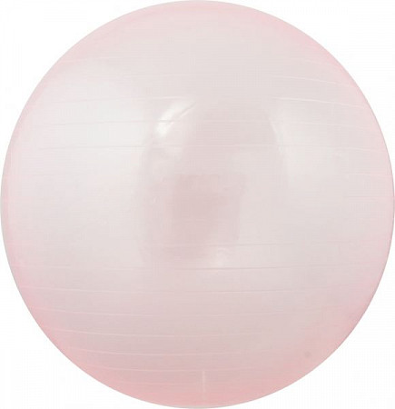 Мяч гимнастический, для фитнеса (фитбол) прозрачный Starfit GB-105 75 см pink