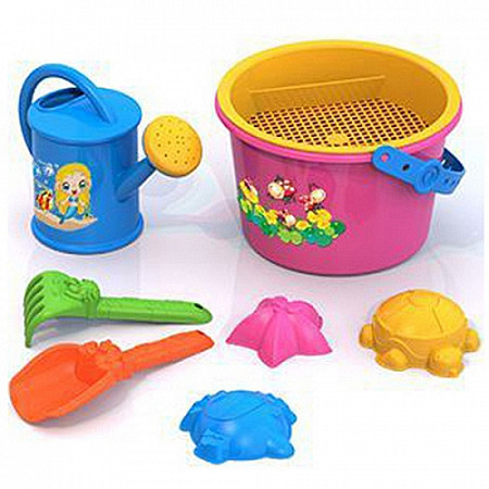 Набор Нордпласт для песка № 27 431727 pink