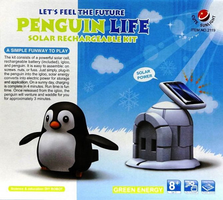 На картинке изображен Конструктор Сute sun light Penguin Life CSL 2119 Конструктор Сute sun light Penguin Life CSL 2119
