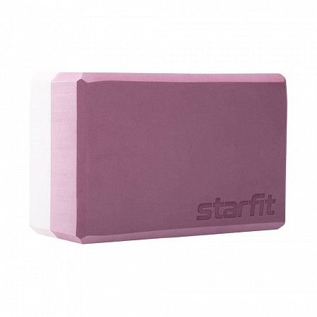 Блок для йоги Starfit YB-201 EVA пыльная роза