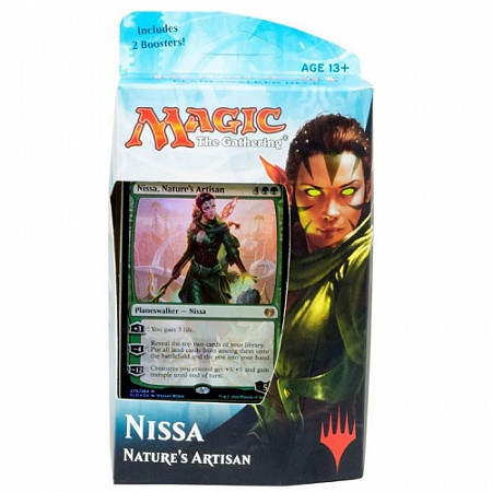 Карточная игра Wizards of the Coast Magic the Gathering Kaladesh: Nissa Nature's Artisan ENG 405688