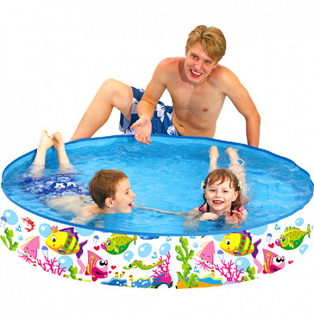 На картинке изображен Бассейн каркасный Jilong Sea World Rigid JL017127NPF Бассейн каркасный Jilong Sea World Rigid JL017127NPF