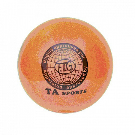 Мяч для художественной гимнастики 15 см orange