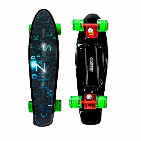 Penny board (пенни борд) Ecoline Glas New letters