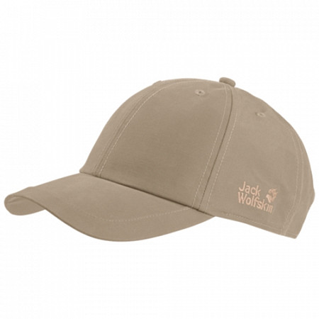 На картинке изображен Бейсболка Jack Wolfskin El Dorado Base Cap sand dune 1905723-5605 Бейсболка Jack Wolfskin El Dorado Base Cap sand dune 1905723-5605