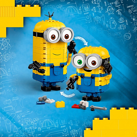 Конструктор LEGO Фигурки миньонов и их дом 75551