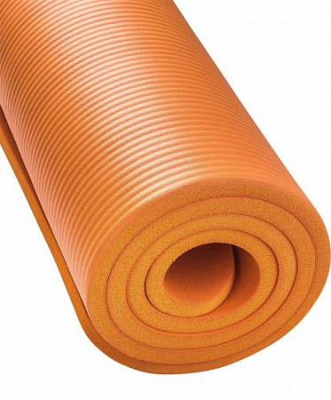 Гимнастический коврик для йоги, фитнеса Starfit FM-301 NBR orange (183x58x1,5)
