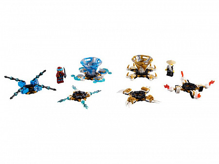 Конструктор LEGO Ния и Ву Мастера Кружитцу 70663