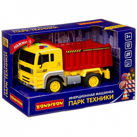 Инерционный самосвал Bondibon «ПАРК ТЕХНИКИ» ВВ4059