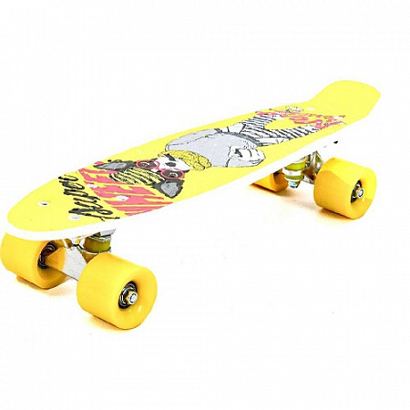 Penny board (пенни борд) MicMax JP-HB-135 yellow