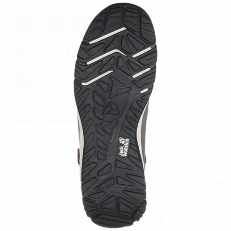 Ботинки женские Jack Wolfskin Maze Texapore Mid W tarmac grey / burgundy