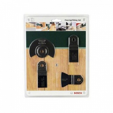 Набор Bosch оснастки для многофункционального инструмента для монтажно-напольных работ 0018125100