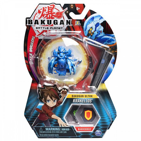 На картинке изображен Фигурка-трансформер Spin Master Bakugan Ультра Kraken Blue 6045146 20109021 Фигурка-трансформер Spin Master Bakugan Ультра Kraken Blue 6045146 20109021