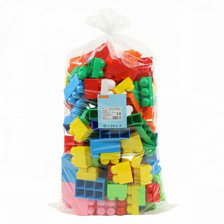 Конструктор Полесье Великан 162 элемента в мешке 7710