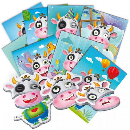 Игра настольная магнитная Vladi Toys Эмоции VT5422-01