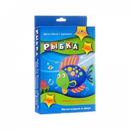 Набор для детского творчества Мягкие игрушки из фетра Рыбк C2436-09