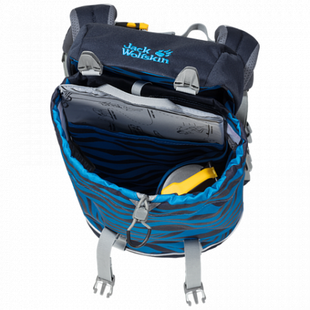 На картинке изображен Спортивный рюкзак Jack Wolfskin Jungle Gym Pack snake 2006661-7792 Спортивный рюкзак Jack Wolfskin Jungle Gym Pack snake 2006661-7792