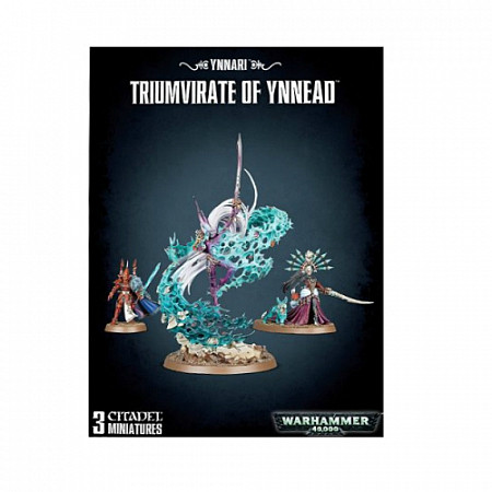 На картинке изображен Фигурки Games Workshop Warhammer: Ynnari: Triumvirate of Ynnead 46-27 Фигурки Games Workshop Warhammer: Ynnari: Triumvirate of Ynnead 46-27
