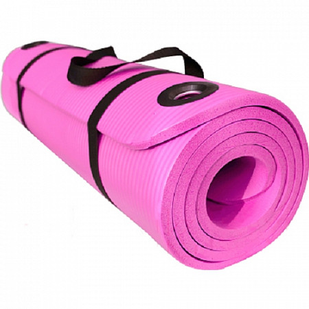 Гимнастический коврик для йоги, фитнеса Sundays Fitness IR97506 pink