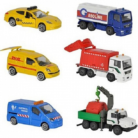 Игрушка Majorette Машинки городская техника 212057500 в ассортименте
